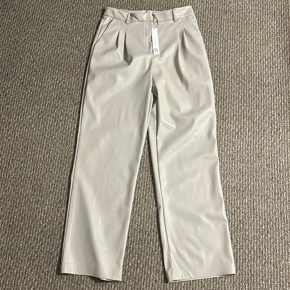 House of Harlow vegan leather pant